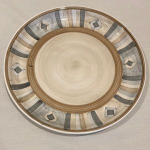 Monterrey Replacement Dinner Plate By Libbey 10.5” Gray and Brown